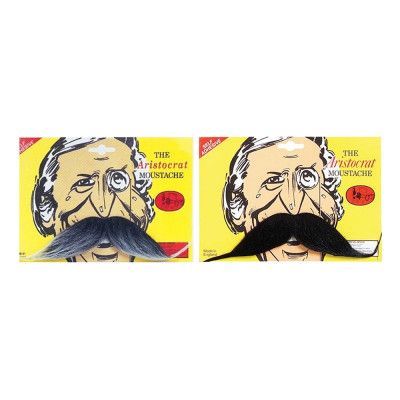 Aristokrat Mustasch - Svart