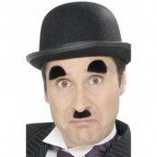 Charlie Chaplin-mustasch & Ögonbryn Lösmustasch & Ögonbryn