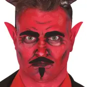 Djävul Mustasch Set