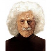 Einstein-mask med Hår och Mustasch