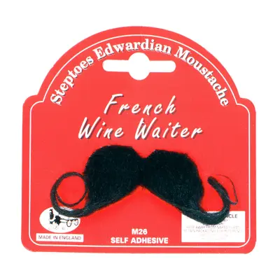 Fransk Servitör Mustasch