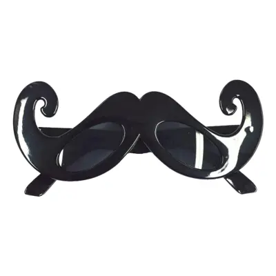 Glasögon Mustasch