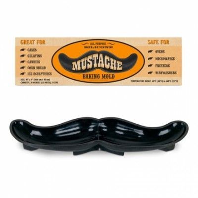 Mustasch Bakform