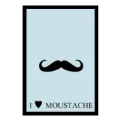 Mustasch Barspegel