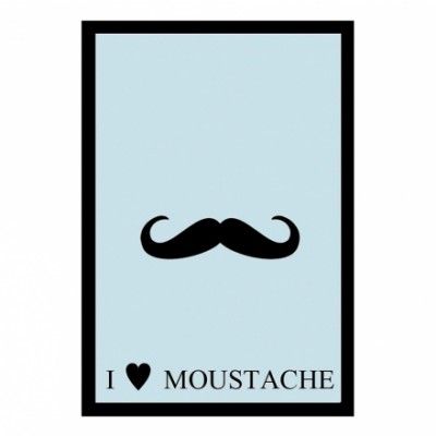 Mustasch Barspegel