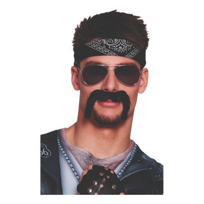 Mustasch Biker