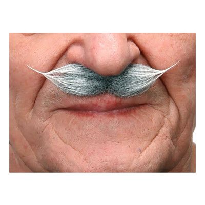 Mustasch Gentlemen Grå