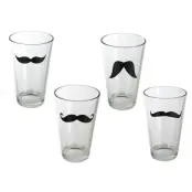 Mustasch Glas