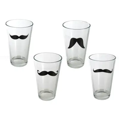 Mustasch Glas
