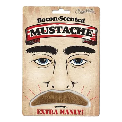 Mustasch med Baconlukt