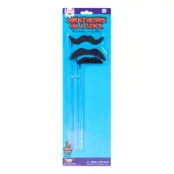 Mustasch på Pinne - Svart