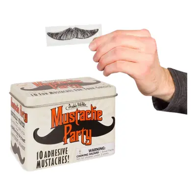 Plåtask med Mustascher - 10-pack