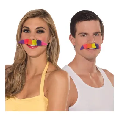 Mustasch Regnbåge - 1-pack
