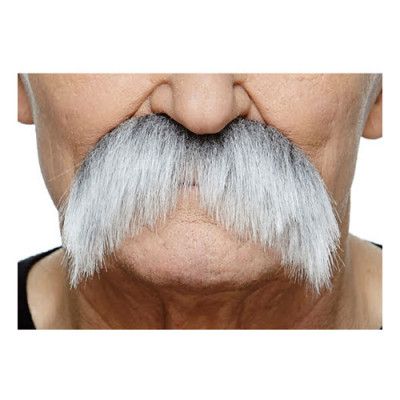 Mustasch Sober Grå