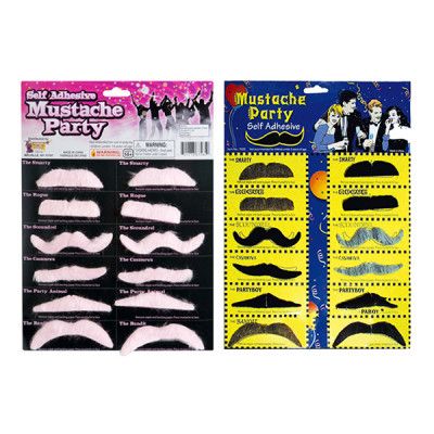 Partymustascher - Mix