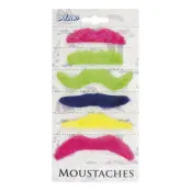 Partymustascher Mix - 6-pack