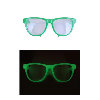 Självlysande Glasögon Blues Brothers - One size