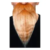 Skägg med Mustach Lång Blond