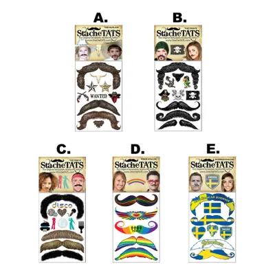 Stache TATS - D - Pride