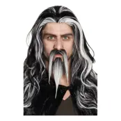 Trollkarl Mustasch och Skägg - One size