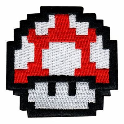 Tygmärke Röd Svamp