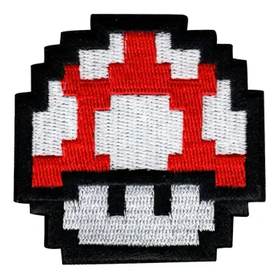 Tygmärke Röd Svamp