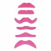 UV Neon Rosa Mustasch