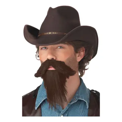 Vilda Västern Skägg & Mustasch