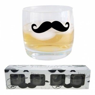 Whiskyglas Mustasch