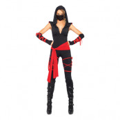 Kvinnlig Ninja Deluxe Maskeraddräkt