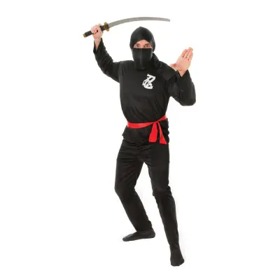 Ninja Budget Maskeraddräkt - One size