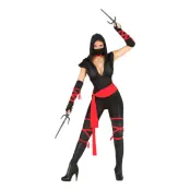 Ninjatjej Budget Maskeraddräkt - Large