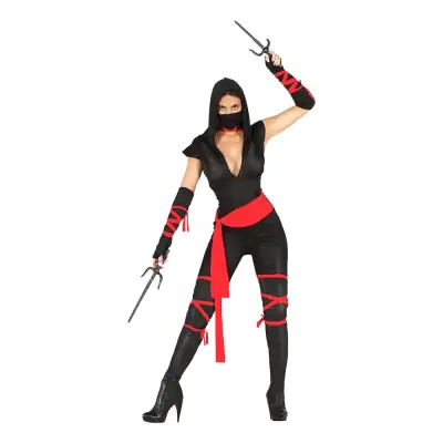 Ninjatjej Budget Maskeraddräkt - Small