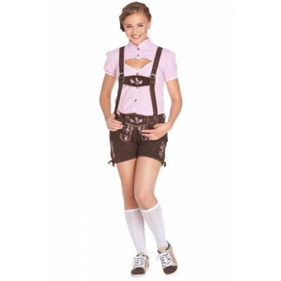 Äkta Lederhosen Stupsi Dam S