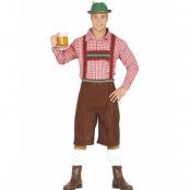 Bayerskt Oktoberfestkostym till Man