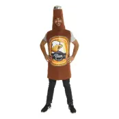 Brun Ölflaska Maskeraddräkt - One size