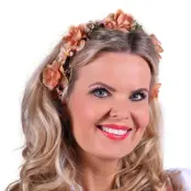 Diadem Dirndl Blommor - One size