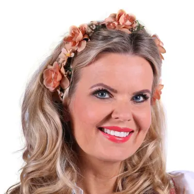 Diadem Dirndl Blommor - One size