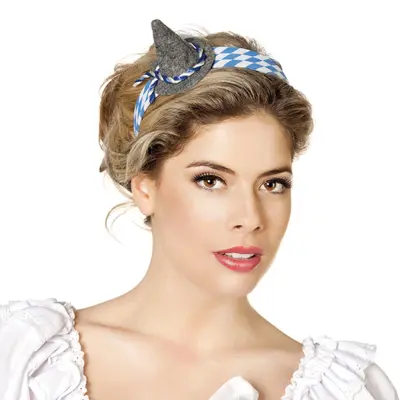 Diadem med Tyrolerhatt - One size