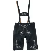 EMP Special Collection Konstläderbyxor - Oktoberfest Kunstlederhose Sepp - M 3XL - för Herr - svart