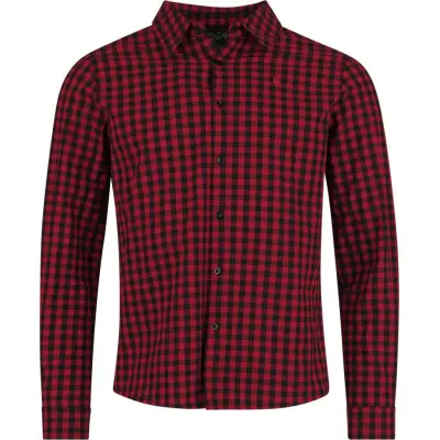 EMP Special Collection Longsleeve - Oktoberfest Langarmhemd - M 3XL - för Herr - svart/röd