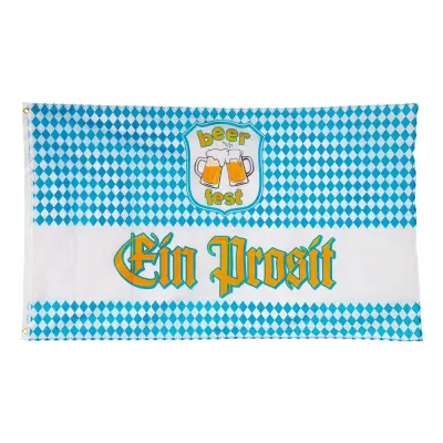 Flagga Oktoberfest Ein Prosit - 150 x 90 cm