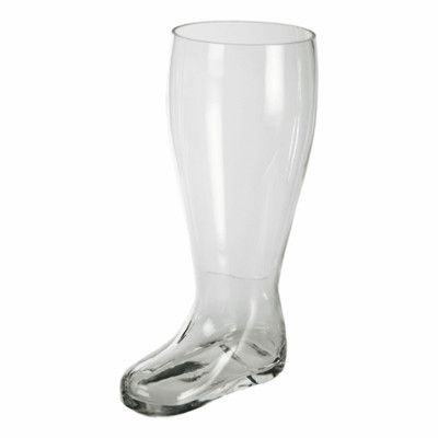 Gigantisk Ölstövel Glas