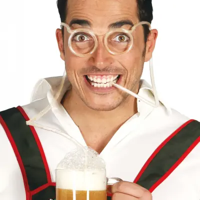 Glasögon Sugrör - One size