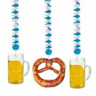 Hängade dekoration Oktoberfest 3-pack