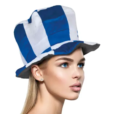 Höghatt Blå/Vit - One size