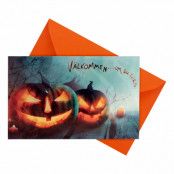 Inbjudningskort Halloween - 8-pack