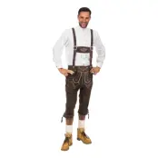Lederhosen Super Deluxe Mörkbruna - Medium