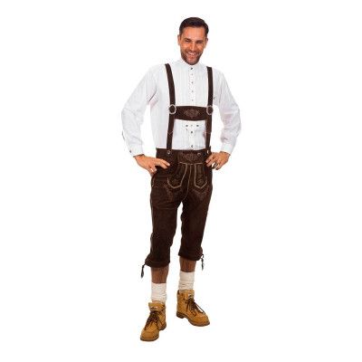 Lederhosen Super Deluxe Mörkbruna - Medium