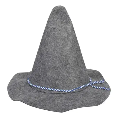 Oktoberfest Bondhatt Grå - One size